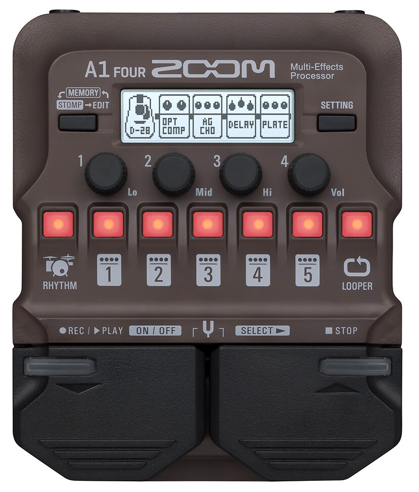 Zoom A1 Four (rozbalené)