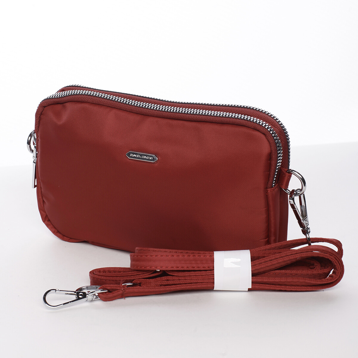 Malá stylová crossbody kabelka Ilaria, bordó