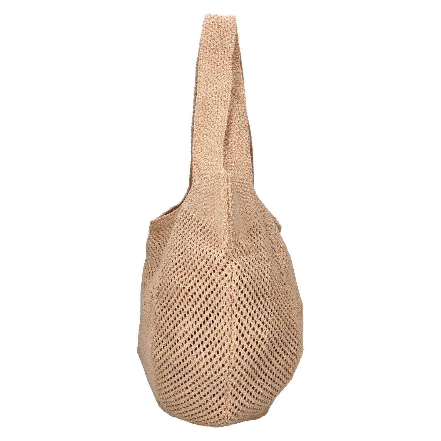 Pletená dámská kabelka na rameno Isla, béžová
