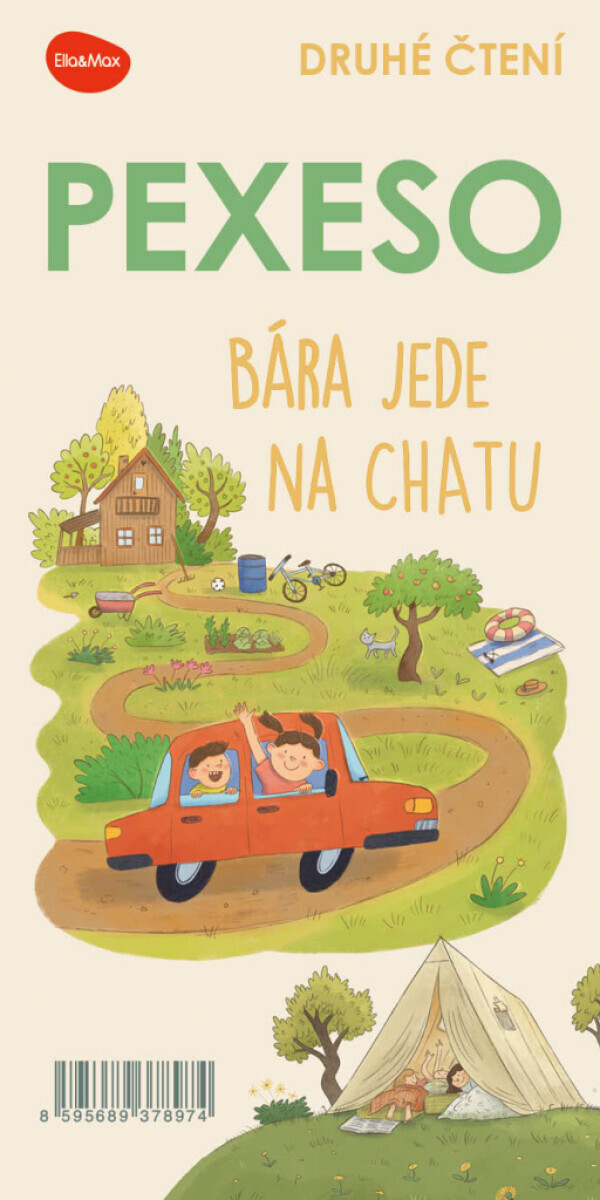 Pexeso - Bára jede na chatu