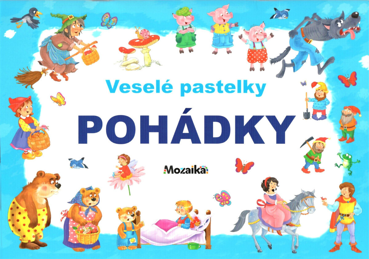 Mozaika - Veselé pastelky - Pohádky