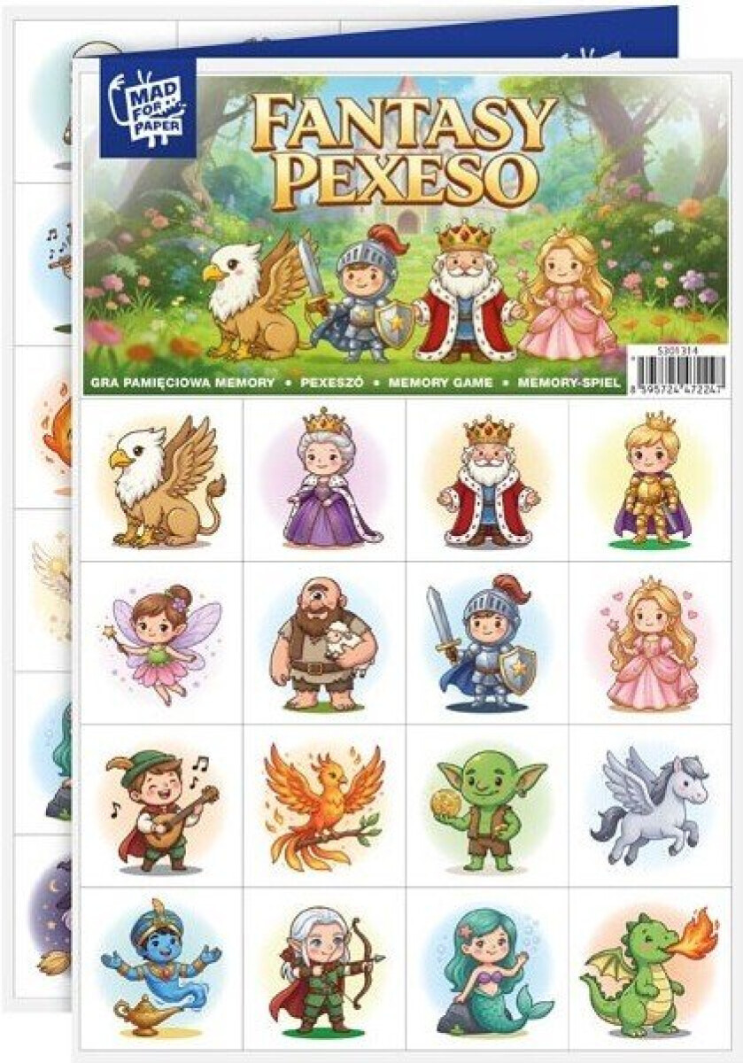 Pexeso MFP 3xA4 Fantasy