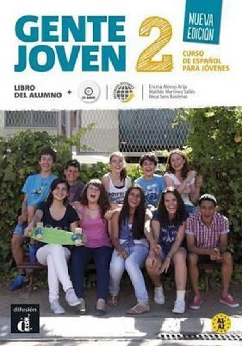 Gente Joven 2 Nueva (A1.2-A2.1) – Libro del alum. + CD (poškozená)