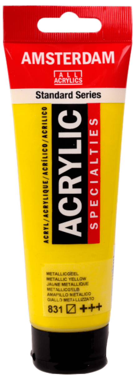 Akryl Amsterdam St. 20 ml - 831 Metallic Yellow