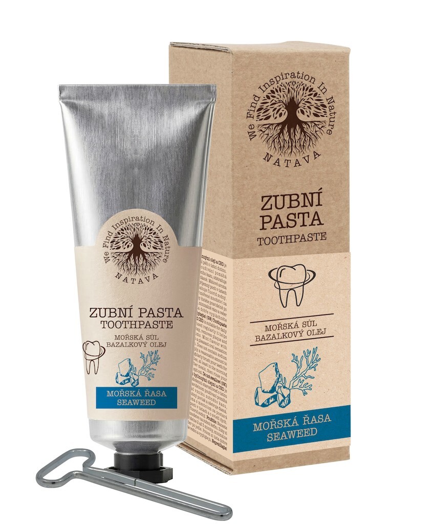 NATAVA NATAVA Přírodní zubní pasta Mořská řasa 80 g 80 g