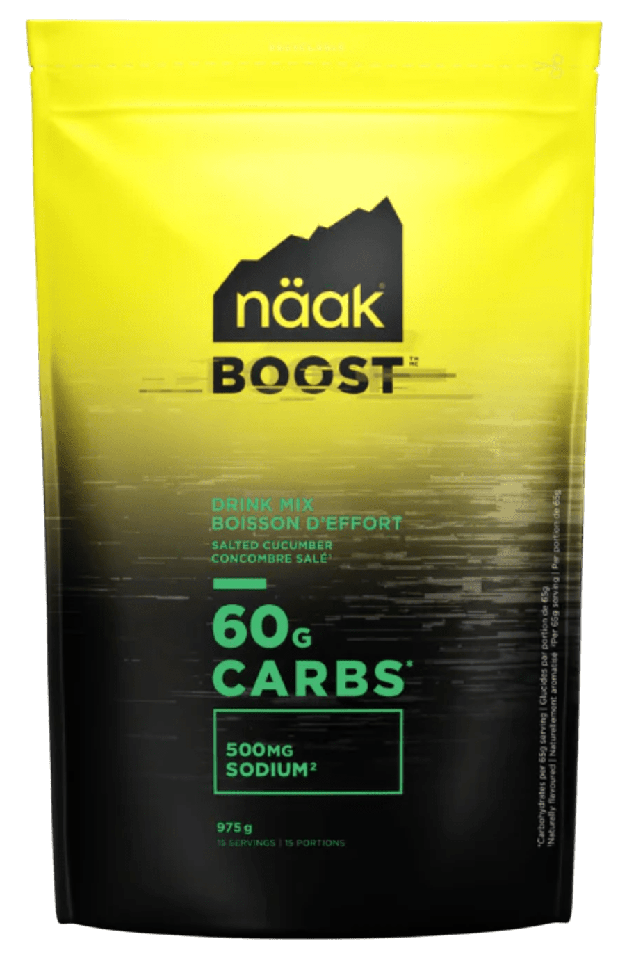 Power a energy drinky Näak Boost Energy Drink Mix Salted Cucumber (975 g)