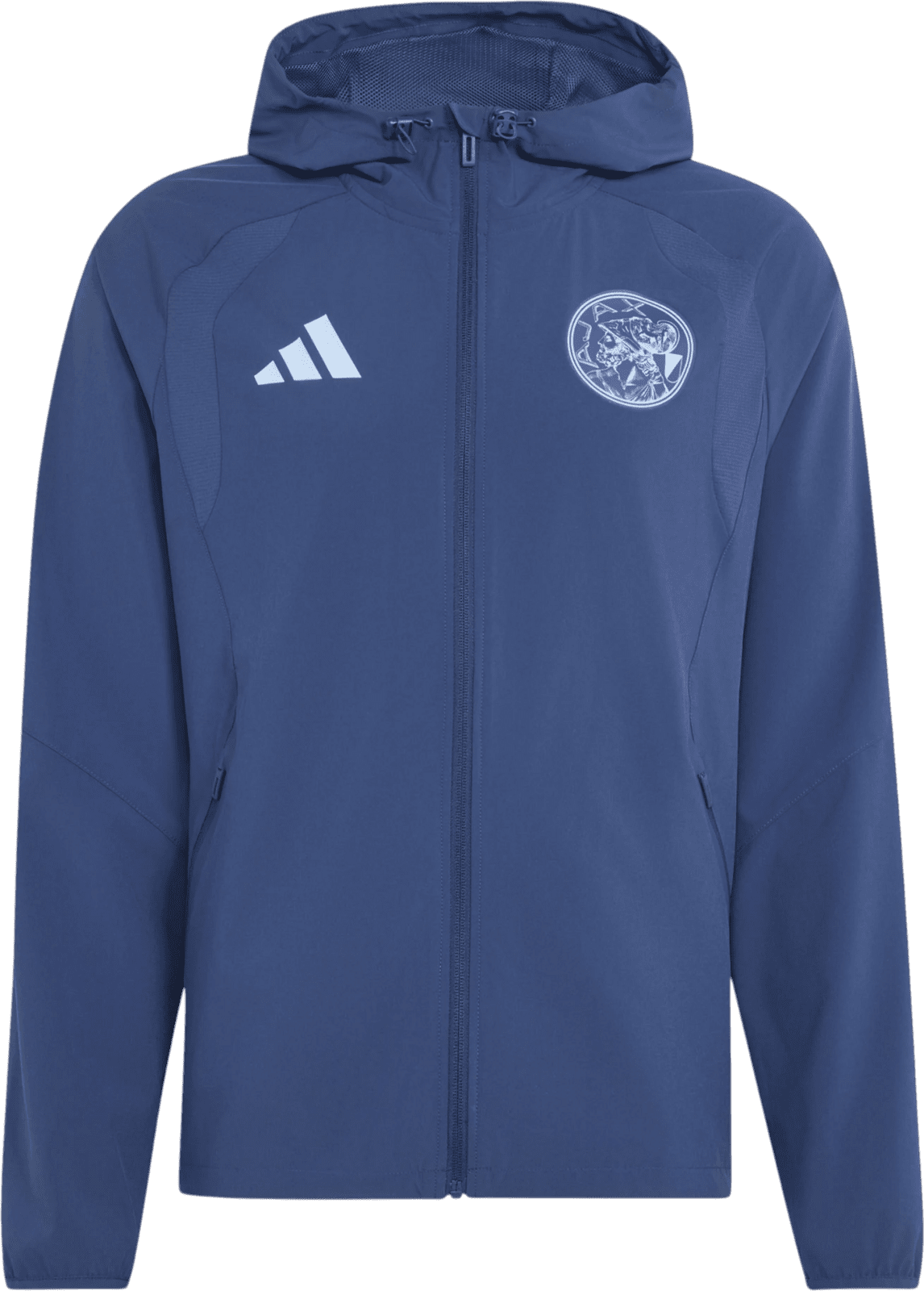 Bunda s kapucí adidas Ajax Amsterdam Tiro Travel Windbreaker
