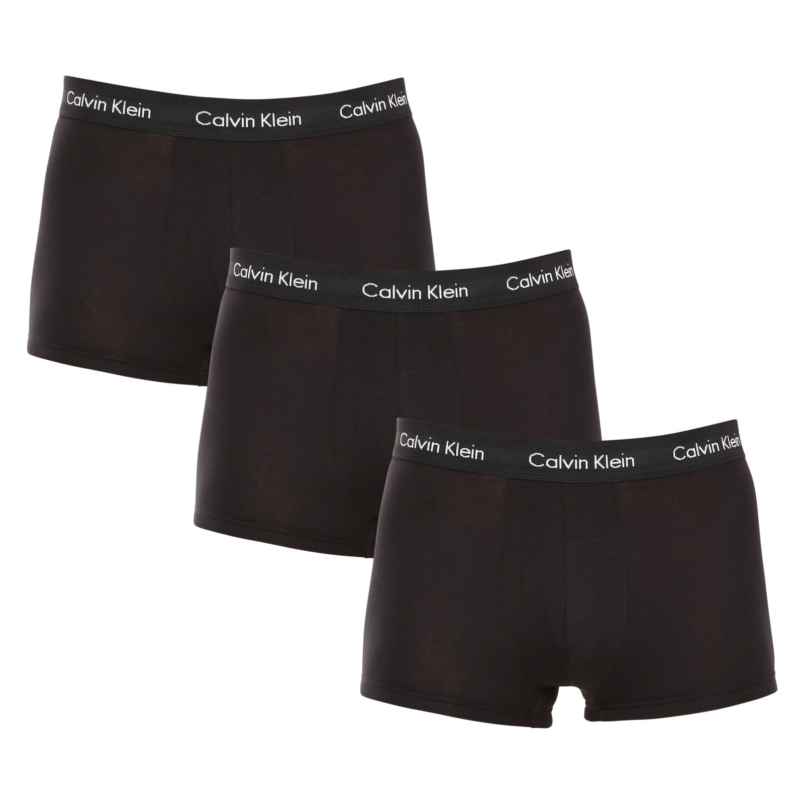 Poškozený obal - 3PACK pánské boxerky Calvin Klein černé (U2664G-XWB) XL, trenky / trenýrky