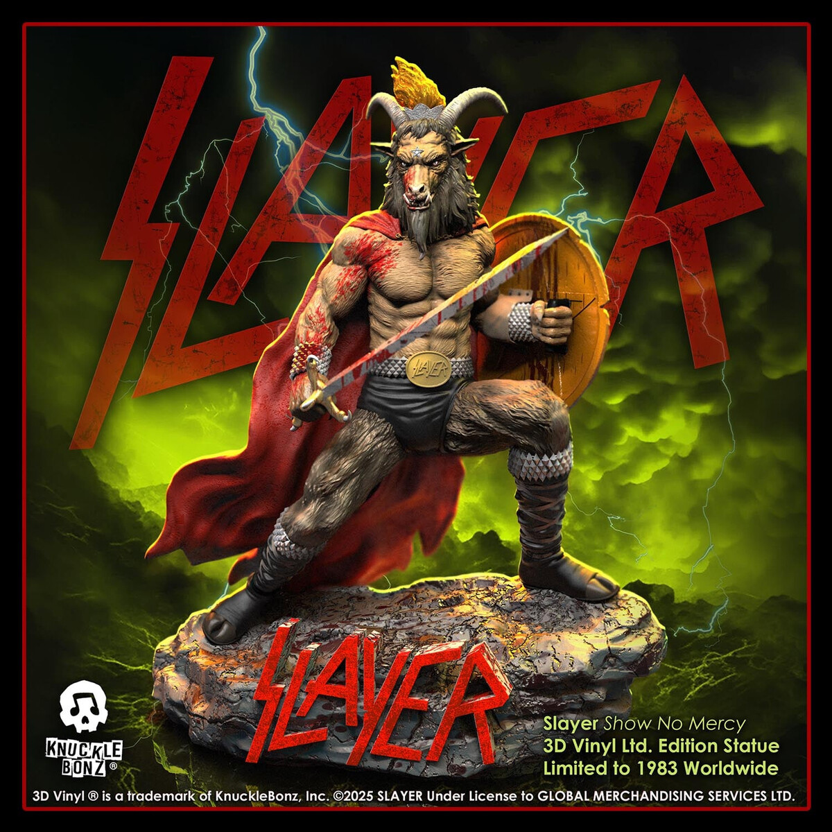 figurka (3D vinyl) Slayer - Show No Mercy Minotaur - KNUCKLEBONZ