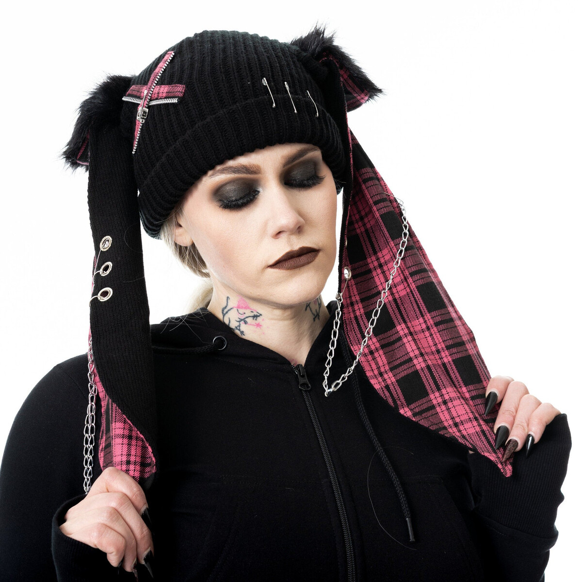 kulich CUPCAKE CULT - RINI - BLACK/PINK CHECK