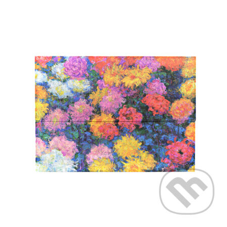 Paperblanks - zakladač na dokumenty Monet’s Chrysanthemums - Paperblanks