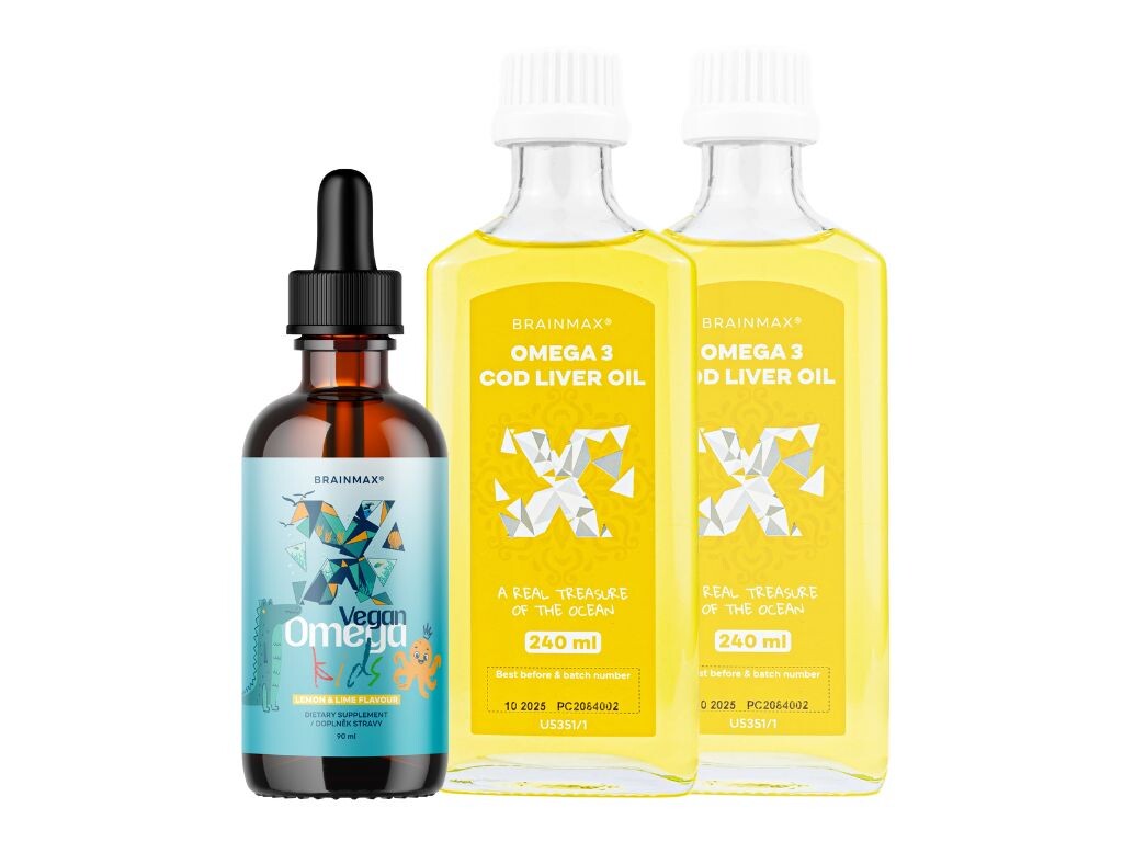 BrainMax Omega 3 pro celou rodinu