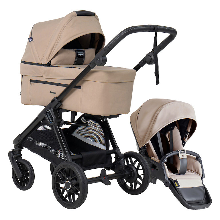 Emmaljunga SENTO FLAT+ kombinovaný kočárek Urban Dune