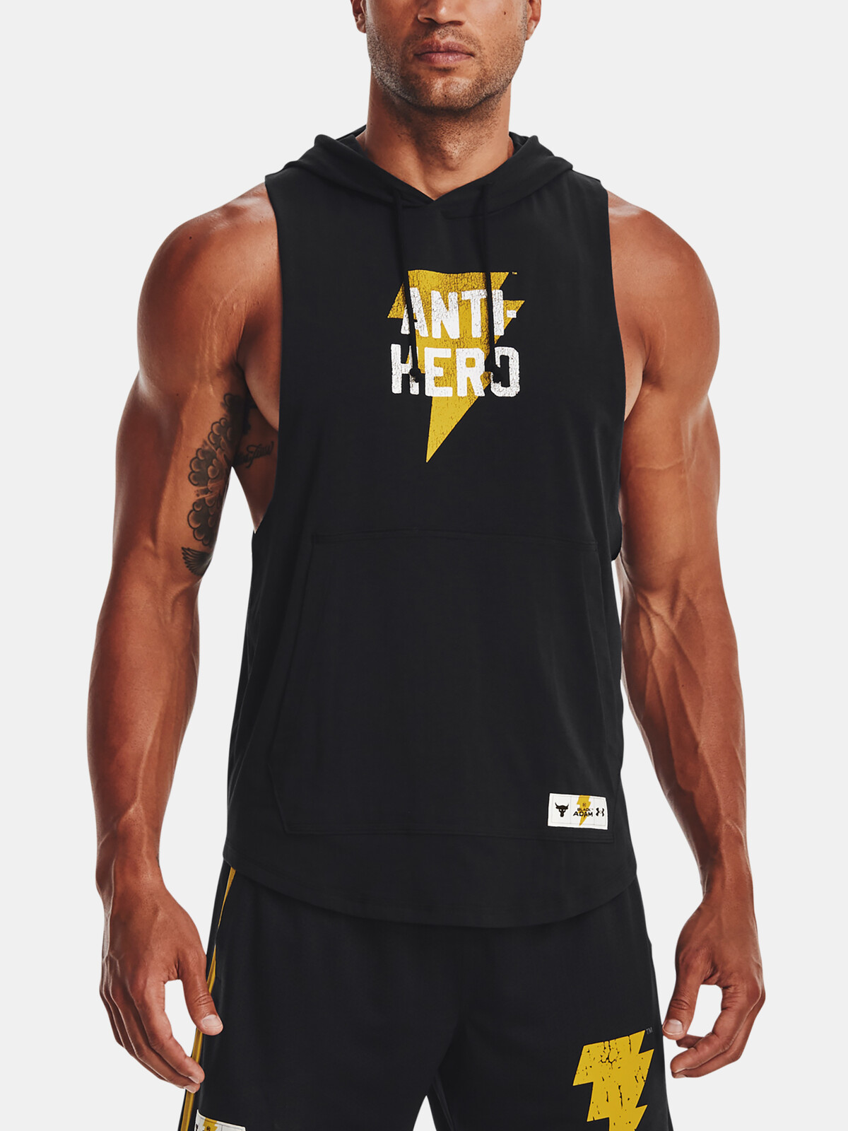 Under Armour mikina Pjt Rock BA SL Hdy-BLK