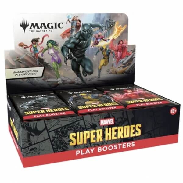 Magic The Gathering Marvel Super Heroes Play Booster Box