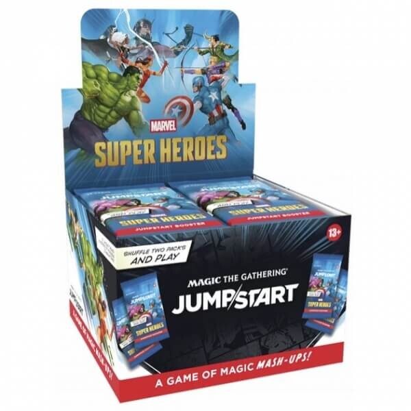 Magic The Gathering Marvel Super Heroes Jumpstart Booster Box