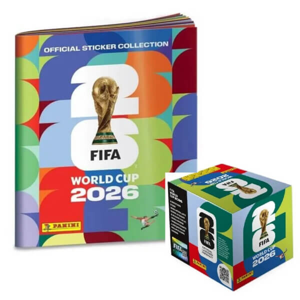 FIFA World Cup 2026 Stickers - kombo 50 balíčků a alba