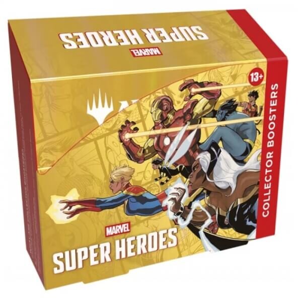 Magic The Gathering Marvel Super Heroes Collector Booster Box
