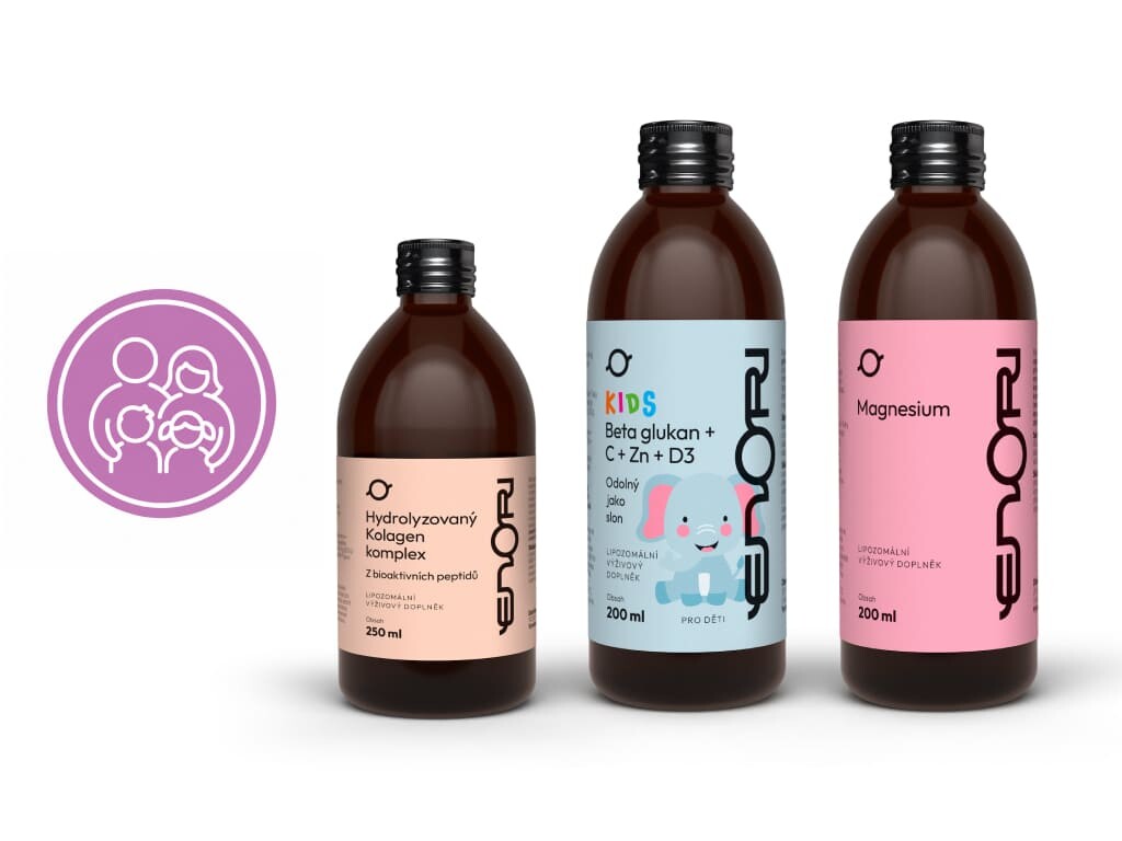 Enori rodinný balíček, 1x 250 ml, 2x 200 ml