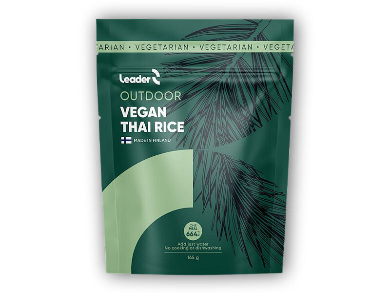 Leader Outdoor Vegan Thai Rice 165g (Dehydrované kompletní jídlo)
