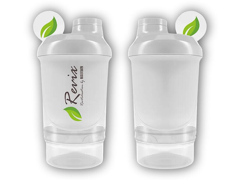 Revix by Maxxwin Šejkr REVIX 300+150 ml průhledná/bílá AKCE