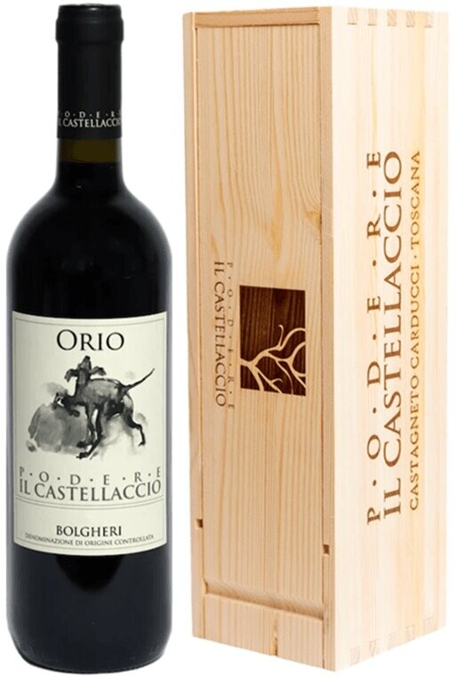 Dárkové balení - Bolgheri Rosso Orio 2024, Podere Il Castellaccio, Bolgheri