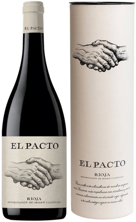Dárkové balení BIO Rioja El Pacto de la Sonsierra 2021, El Pacto, Rioja