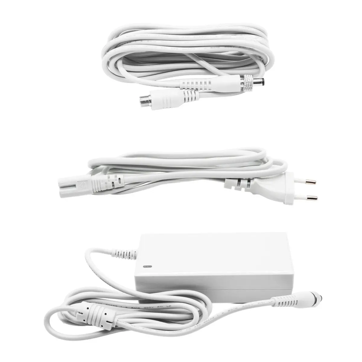 TESLA RoboStar W400 Pro - napájecí adaptér, napájecí kabel, prodlužovací kabel