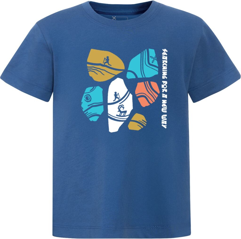 MONTURA Limestone T-Shirt Baby, B.Blue (vzorek) velikost: 92