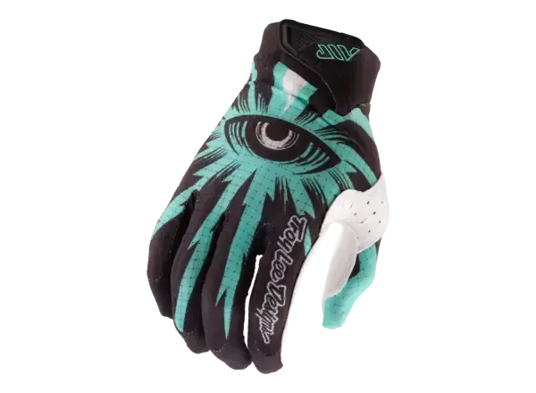 Troy Lee Designs Air Cyclops rukavice Carbon/Real Teal vel. XL