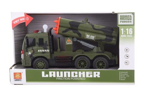 Lamps Vojenské auto s raketami