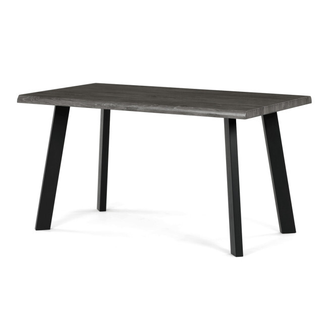 Jídelní stůl 80x140 cm HT-F4514 GREY šedý dub