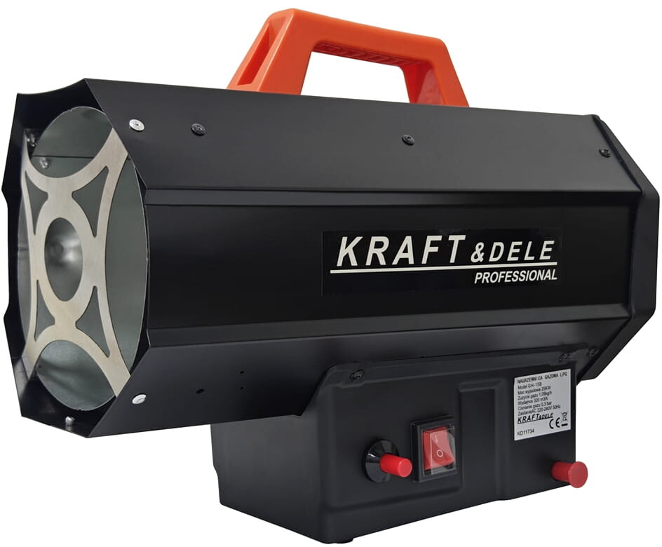KRAFT&DELE Plynové topidlo 25 kW KD11734