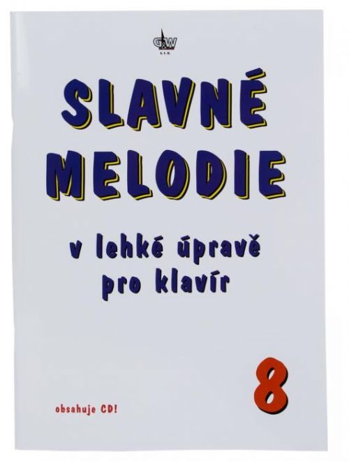 KN Slavné melodie v lehké úpravě pro klavír 8.díl