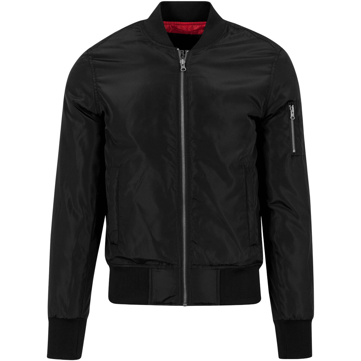 Urban Classics  Pánský bomber Binat černá  Černá