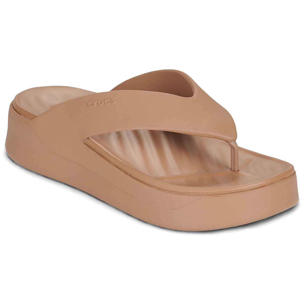 Crocs  Getaway Platform Flip  Hnědá