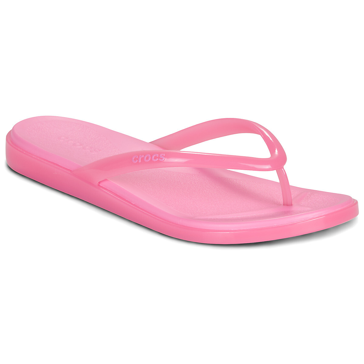 Crocs  Miami Jelly Round Toe Flip  Růžová
