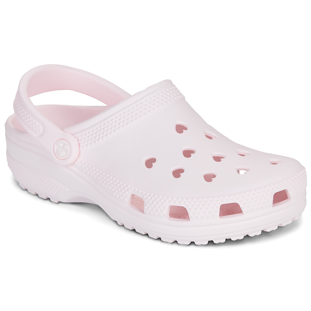 Crocs  Classic Hearts Cut Out Clog  Růžová