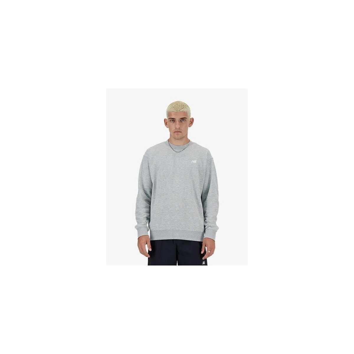 New Balance  Essentials french terry crew  Šedá