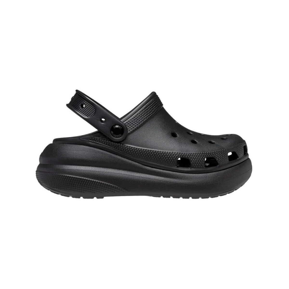 Crocs  Chaussures  Classic Crush Clog noir  Černá