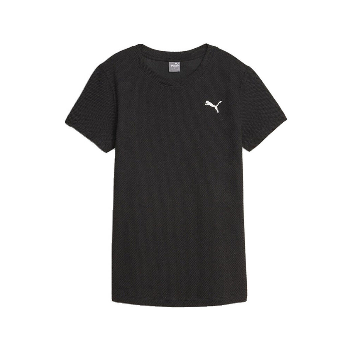 Puma  T-shirt  Her noir uni  Černá