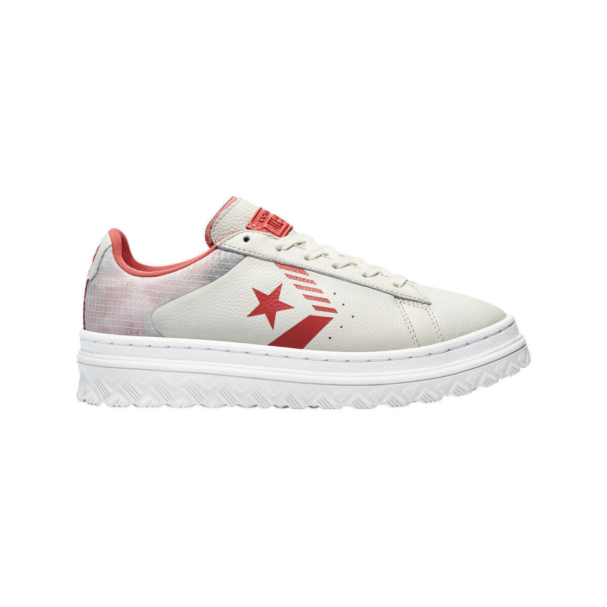 Converse  Baskets  Chuck 70 De Luxe Squared Low cuir  Bílá