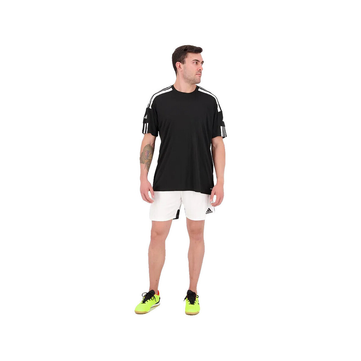 adidas  T-shirt  Squadra 21 polyester recyclé  Černá
