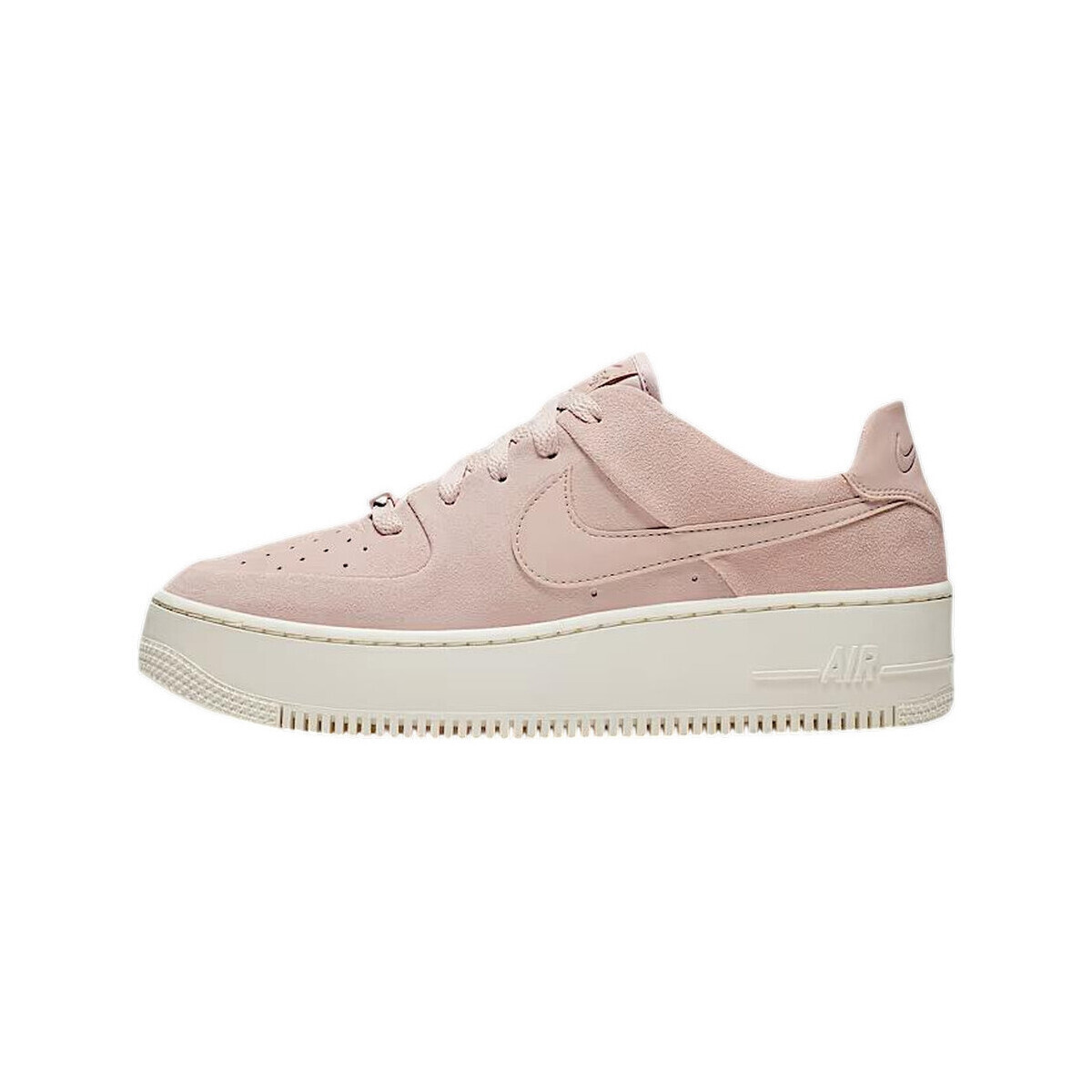 Nike  Baskets  Air Force 1 Sage Low daim  Béžová