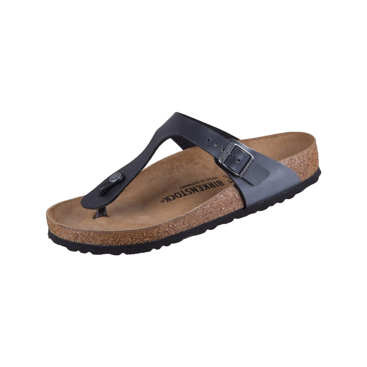 BIRKENSTOCK  Sandales  Gizeh cuir  Šedá