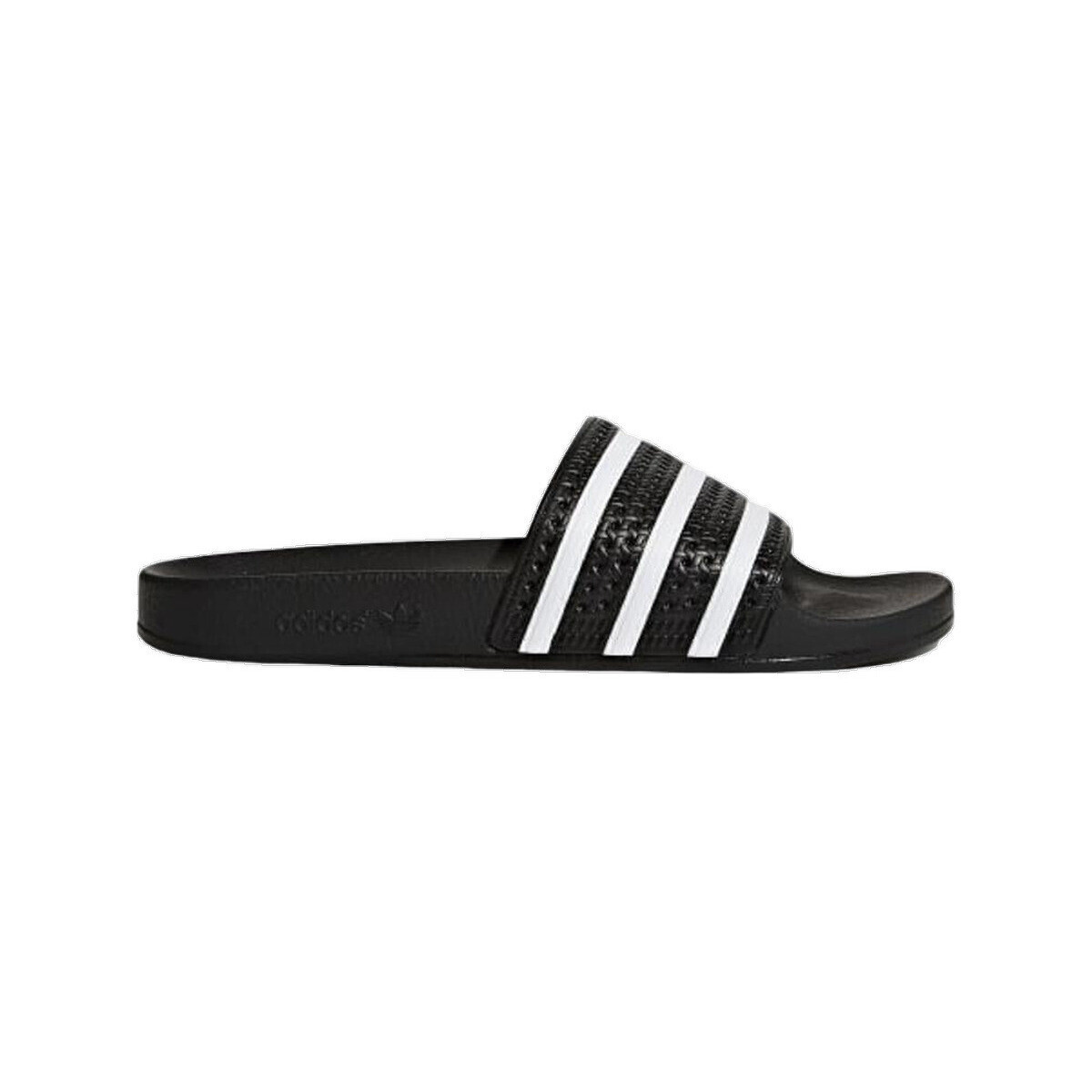 adidas  Sandales  Adilette synthétique texturé  Černá