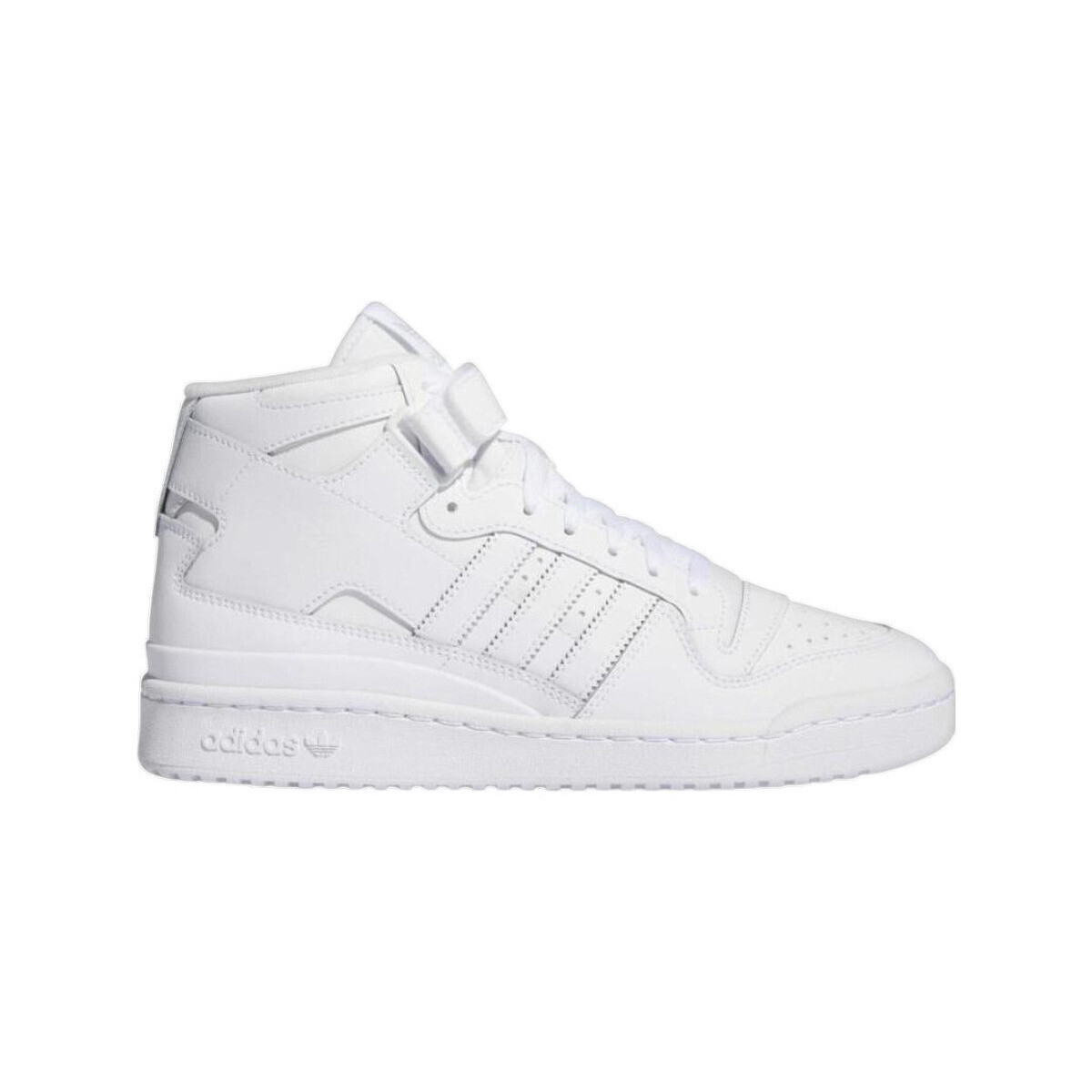 adidas  Baskets  Forum Mid cuir  Bílá