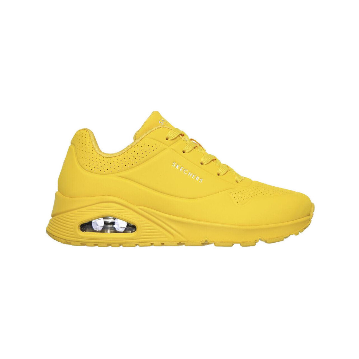 Skechers  Baskets  Uno-Stand On Air synthétiques  Žlutá