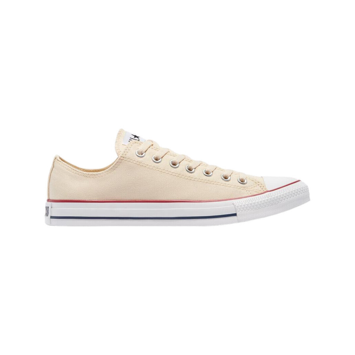 Converse  Baskets  Chuck Taylor All Star Kids Low blanc naturel  Bílá