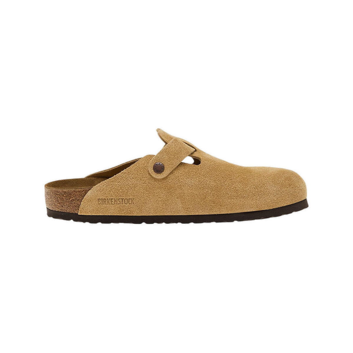 BIRKENSTOCK  Sandales  Boston daim  Béžová